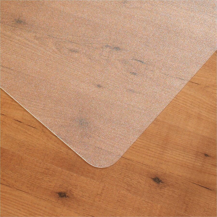 Floortex Evolutionmat Hard Floor Rectangular Chairmat - Hard Floor - 60" Length x 48" Width x 0.075" Depth x 0.080" Thic