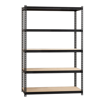 Lorell Iron Horse 2300 lb Capacity Riveted Shelving - 5 Shelf(ves) - 72" Height x 48" Width x 18" Depth - 28% Recycled -