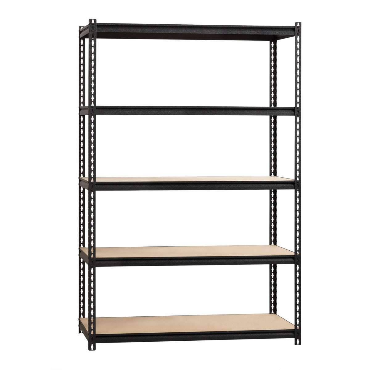 Lorell Iron Horse 2300 lb Capacity Riveted Shelving - 5 Shelf(ves) - 72" Height x 48" Width x 24" Depth - 28% Recycled -