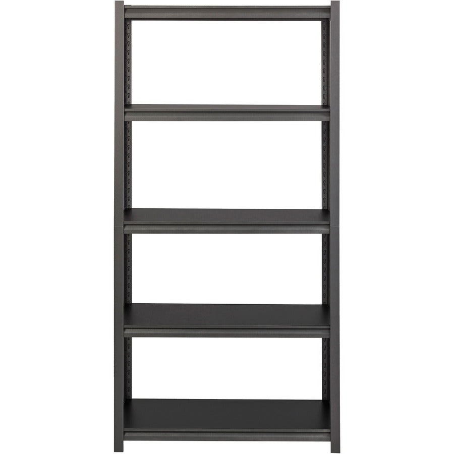 Lorell Iron Horse 3200 lb Capacity Riveted Shelving - 5 Shelf(ves) - 72" Height x 36" Width x 18" Depth - 30% Recycled -