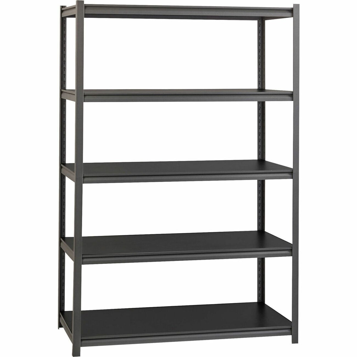 Lorell Iron Horse 3200 lb Capacity Riveted Shelving - 5 Shelf(ves) - 72" Height x 48" Width x 24" Depth - 28% Recycled -