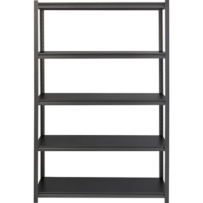 Lorell Iron Horse 3200 lb Capacity Riveted Shelving - 5 Shelf(ves) - 72" Height x 48" Width x 24" Depth - 28% Recycled -