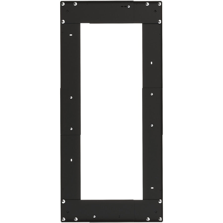 Lorell Commercial Cabinet Dolly - Metal - 42" Width x 24" Depth x 4" Height - Black - 1 Each