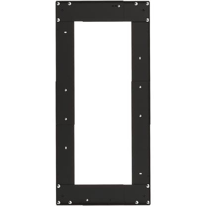Lorell Commercial Cabinet Dolly - Metal - 42" Width x 24" Depth x 4" Height - Black - 1 Each