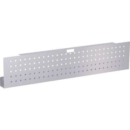 Lorell 48" Training Table Modesty Panel - 42" Width x 3" Depth x 10" Height - Steel - Metallic Silver - 1 Each