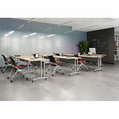 Special-T Kingston 60"W Table Laminate Tabletop - Gray Rectangle, Low Pressure Laminate (LPL) Top - 1 Each