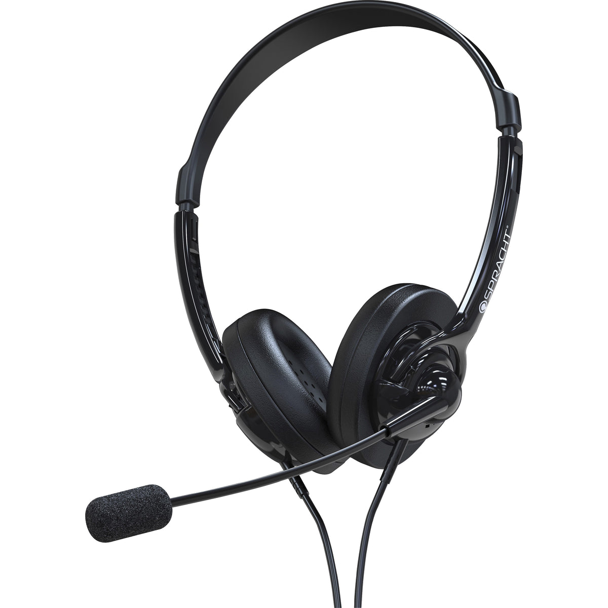 Spracht ZUM ZUM350B Headset - Stereo - Mini-phone (3.5mm), Sub-mini phone (2.5mm) - Wired - Over-the-head - Binaural - C