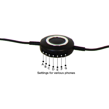 Spracht ZUMRJ9M Headset - Mono - RJ-9 - Wired - Over-the-head - Monaural