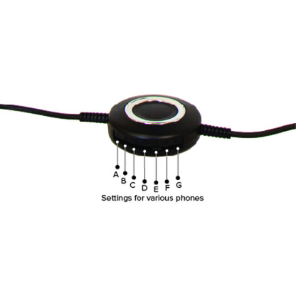 Spracht ZUMRJ9M Headset - Mono - RJ-9 - Wired - Over-the-head - Monaural