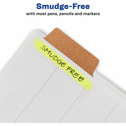 Avery® UltraTabs Repositionable Margin Tabs - 24 Tab(s) - 1" Tab Height x 2.50" Tab Width - Removable - 24 / Pack