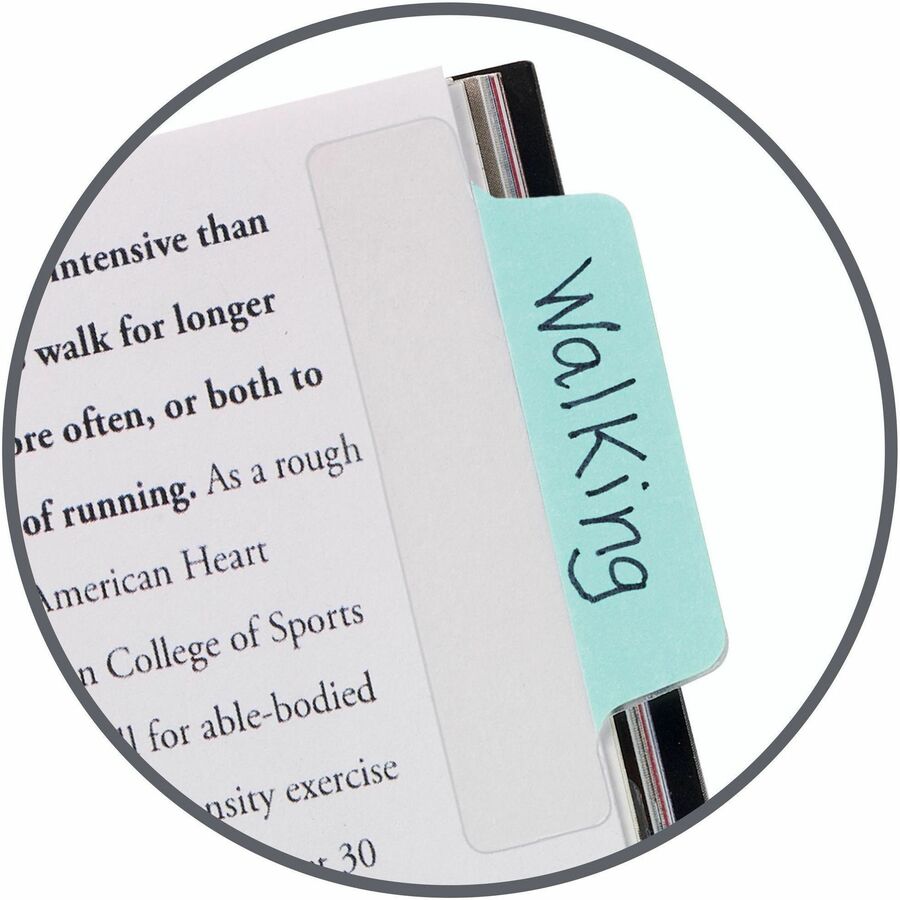 Avery UltraTabs Margin Tabs - 48 Tab(s) - 1" Tab Height x 2.50" Tab Width - Removable - 48 / Pack