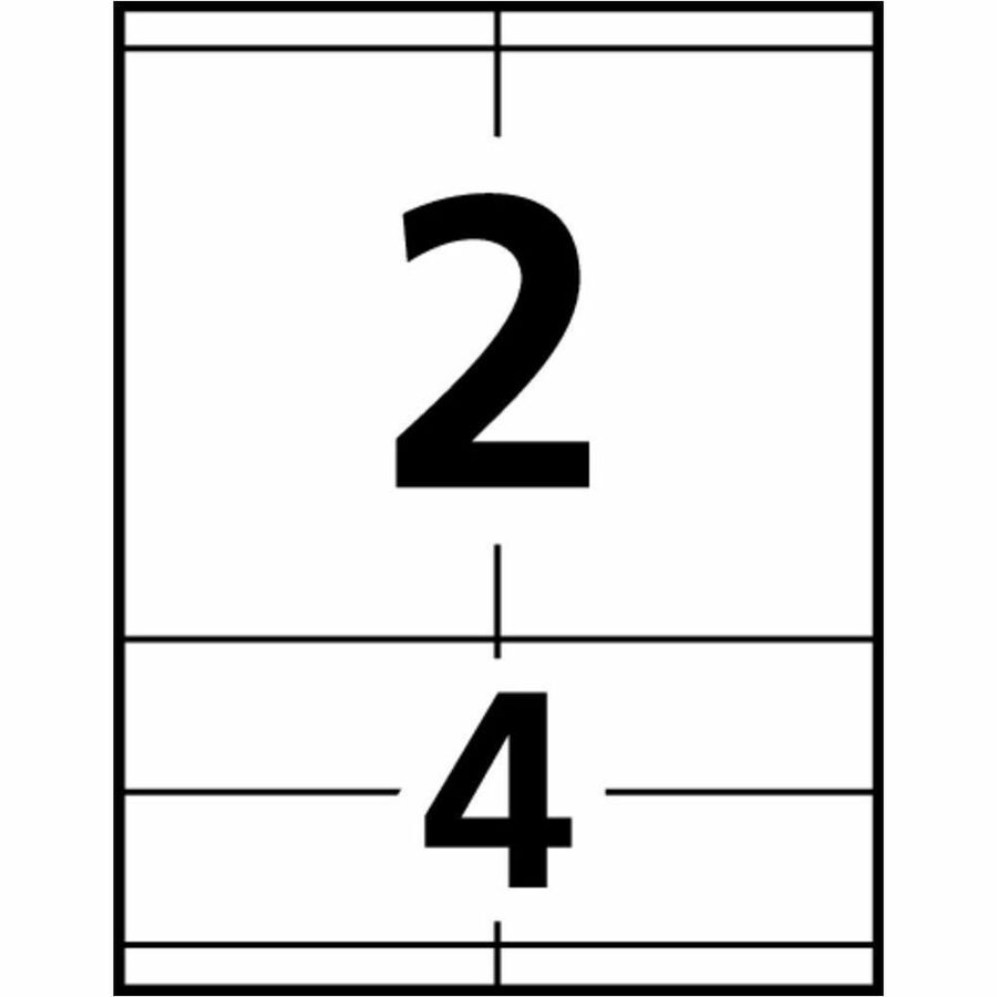 Avery® Vertical Name Badges with Tickets Kit - 25 / Pack