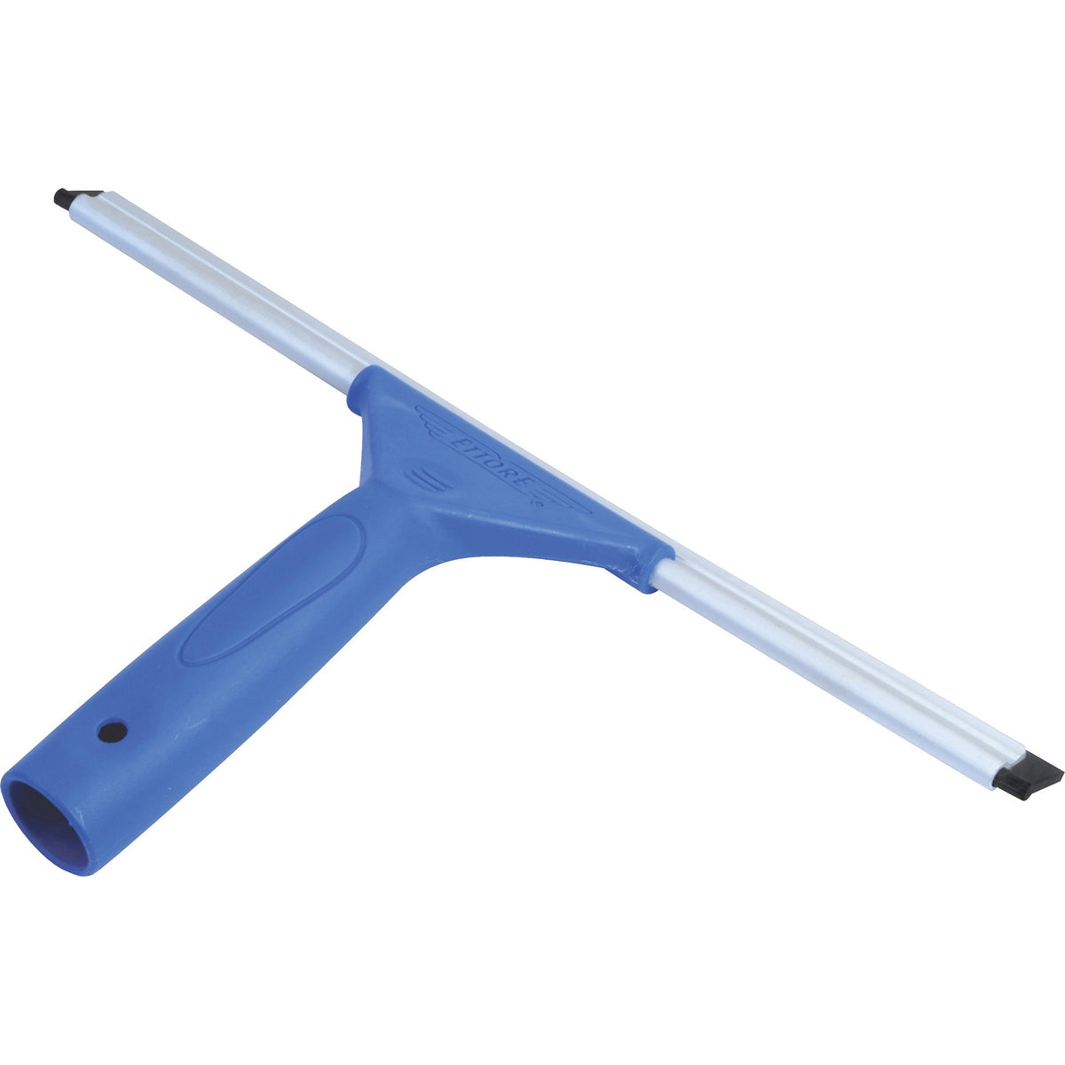 Ettore All-purpose Squeegee - Rubber Blade - Plastic Handle - 6.5" Height x 10" Width x 1.5" Length - Lightweight, Strea