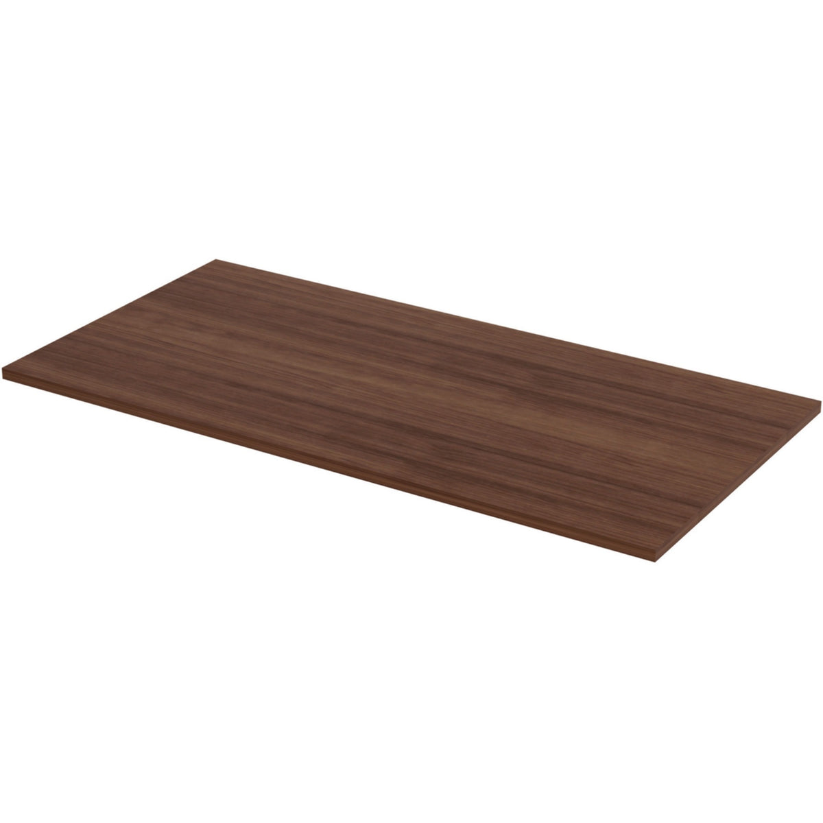 Lorell Relevance Series Tabletop - Walnut Rectangle Top - 60" Table Top Width x 30" Table Top Depth x 1" Table Top Thick