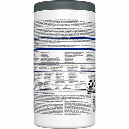 Clorox Healthcare VersaSure Cleaner Disinfectant Wipes - For Commercial - Wipe - 8" Length x 6.75" Width - 1 Each
