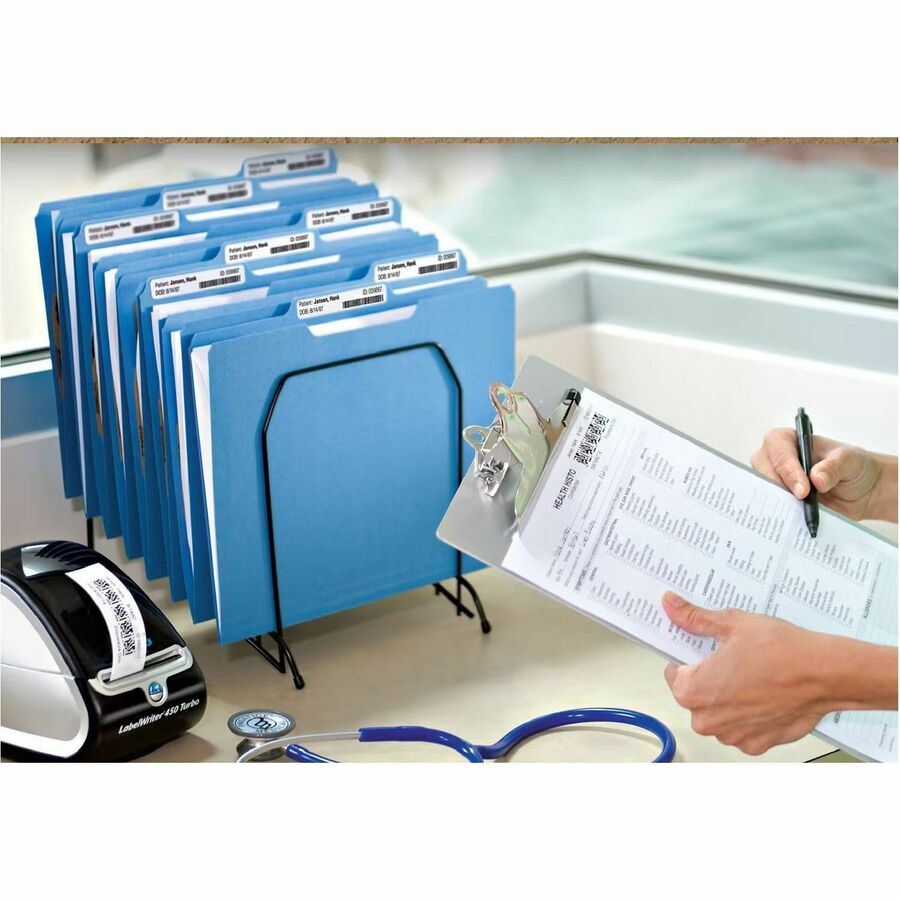 Dymo LabelWriter 4XL Label Printer Label Roll - 6" Height x 4" Width - Roll - Direct Thermal - White - Paper - 220 / Rol