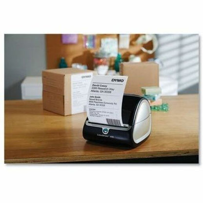 Dymo 2011999 Shipping Label - 4" Height x 6" Width - Roll - Thermal Transfer - White - 220 / Roll - 1 Pack
