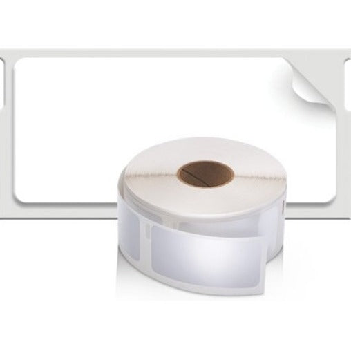 Dymo Multipurpose Labels - 1" Height x 2 1/8" Width - Roll - Rectangle - Direct Thermal - White - 500 / Roll - 3000 Tota