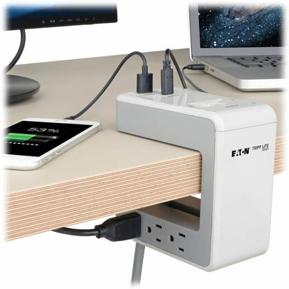Tripp Lite series Protect It! TLP648USBC 6-Outlet Surge Suppressor/Protector - 6 x NEMA 5-15R, 2 x USB - 1800 VA - 1080 