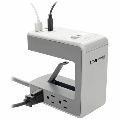 Tripp Lite series Protect It! TLP648USBC 6-Outlet Surge Suppressor/Protector - 6 x NEMA 5-15R, 2 x USB - 1800 VA - 1080 