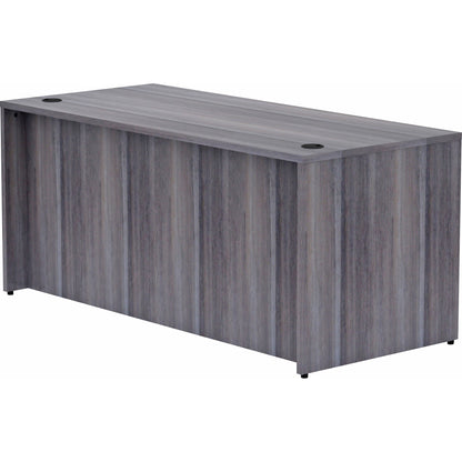 Lorell Essentials Series Rectangular Desk Shell - 29.5" Height x 66" Width x 30" Depth, 1" Thickness Top - 1 Each