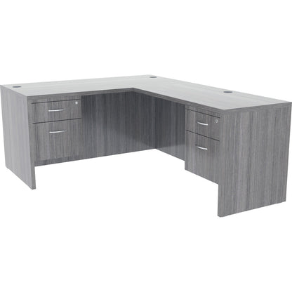 Lorell Essentials Series Rectangular Desk Shell - 29.5" Height x 70.9" Width x 35.4" Depth, 70.9" Width x 35.4" Depth x 