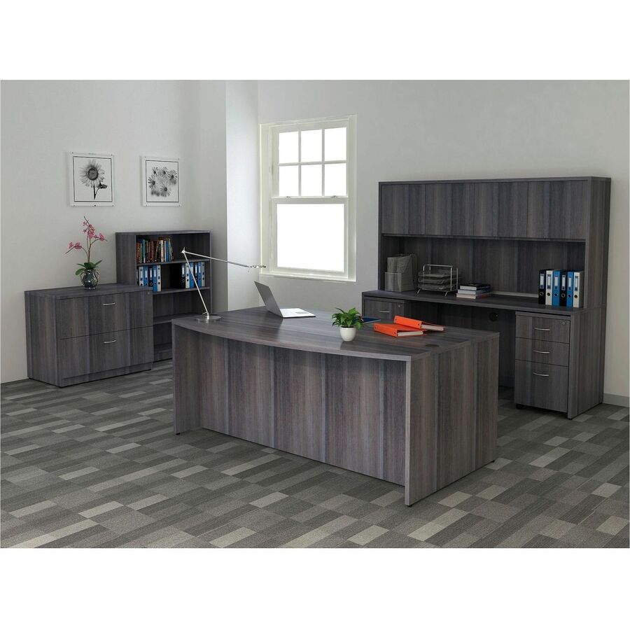 Lorell Essentials Series File/File Fixed File Cabinet - 28.3" Height x 16" Width x 22" Depth - Total Drawer(s): 2 - 1 Ea