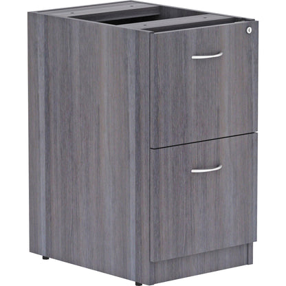 Lorell Essentials Series File/File Fixed File Cabinet - 28.3" Height x 16" Width x 22" Depth - Total Drawer(s): 2 - 1 Ea