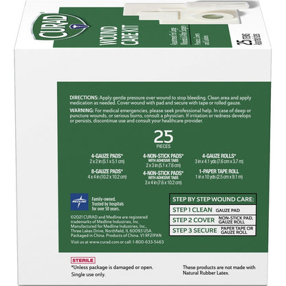 Curad Wound Care Kit - 25 x Piece(s) - 1 Box