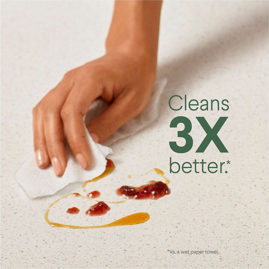 Clorox Disinfecting Cleaning Wipes - Ready-To-Use - Crisp Lemon Scent - Anti-bacterial, Textured, Bleach-free - Yellow -