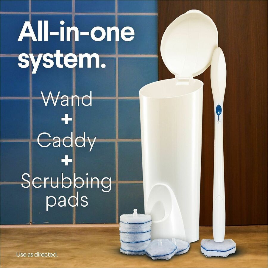 Clorox ToiletWand Disposable Toilet Cleaning System - Blue, White - 18 / Bundle