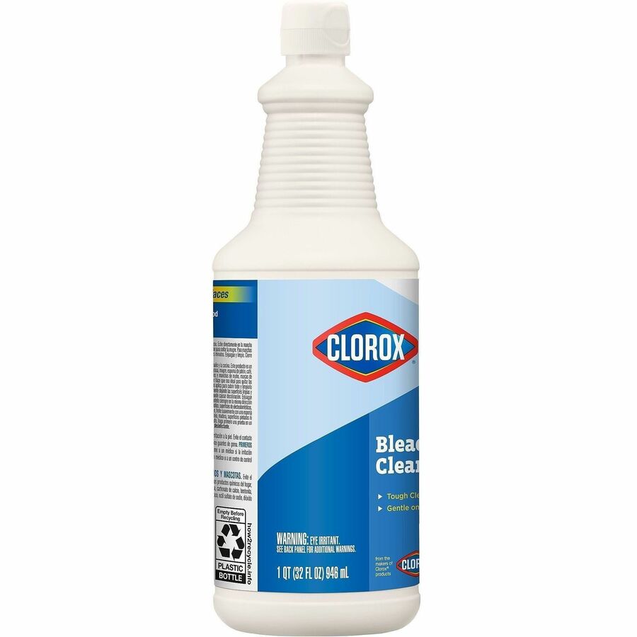 CloroxPro™ Clorox® Bleach Cream Cleanser - 32 fl oz (1 quart) - Clear - 32 / Bundle