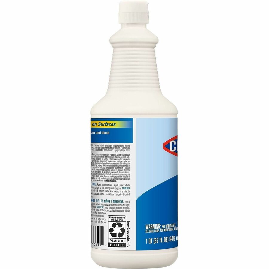 CloroxPro™ Clorox® Bleach Cream Cleanser - 32 fl oz (1 quart) - Clear - 32 / Bundle