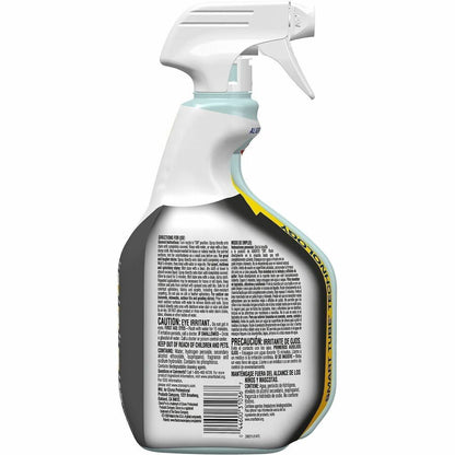 CloroxPro™ Urine Remover for Stains and Odors Spray - 32 fl oz (1 quart) - Bleach-free - White - 2 / Pallet