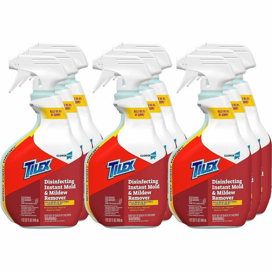 CloroxPro™ Tilex Disinfecting Instant Mold and Mildew Remover Spray - 32 fl oz (1 quart) - Scrub-free, Disinfectant, Ant