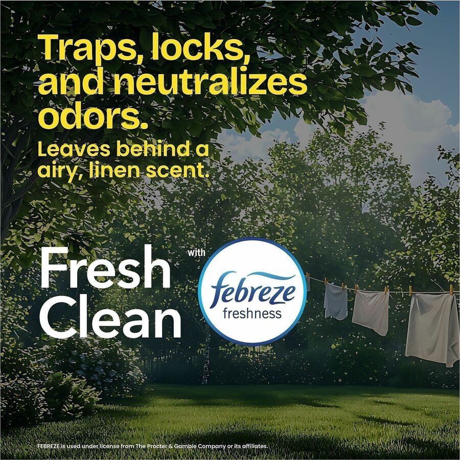 Glad ForceFlex MaxStrength X-Large Kitchen Drawstring Trash Bags - Fresh Clean with Febreze Freshness - Large Size - 20 