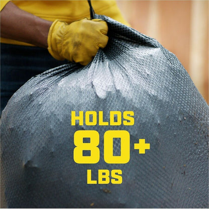 Glad ForceFlex Heavy-Duty Large Drawstring Trash Bags - Large Size - 30 gal Capacity - 3 / Carton