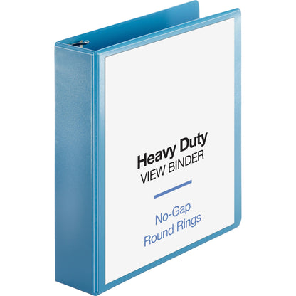 Business Source Premium Round Ring View Binder - 2" Binder Capacity - Letter - 8 1/2" x 11" Sheet Size - 475 Sheet Capac