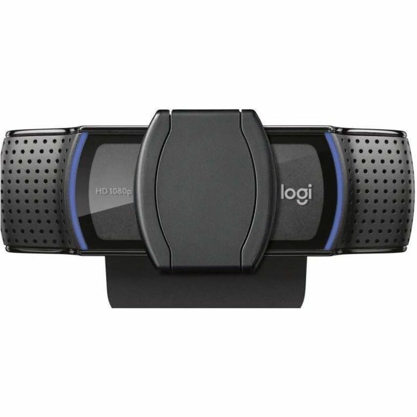 Logitech C920S Webcam - 3 Megapixel - 30 fps - Black - USB 3.1 - 1 Each - 1920 x 1080 Video - Auto-focus - 78° Angle - C