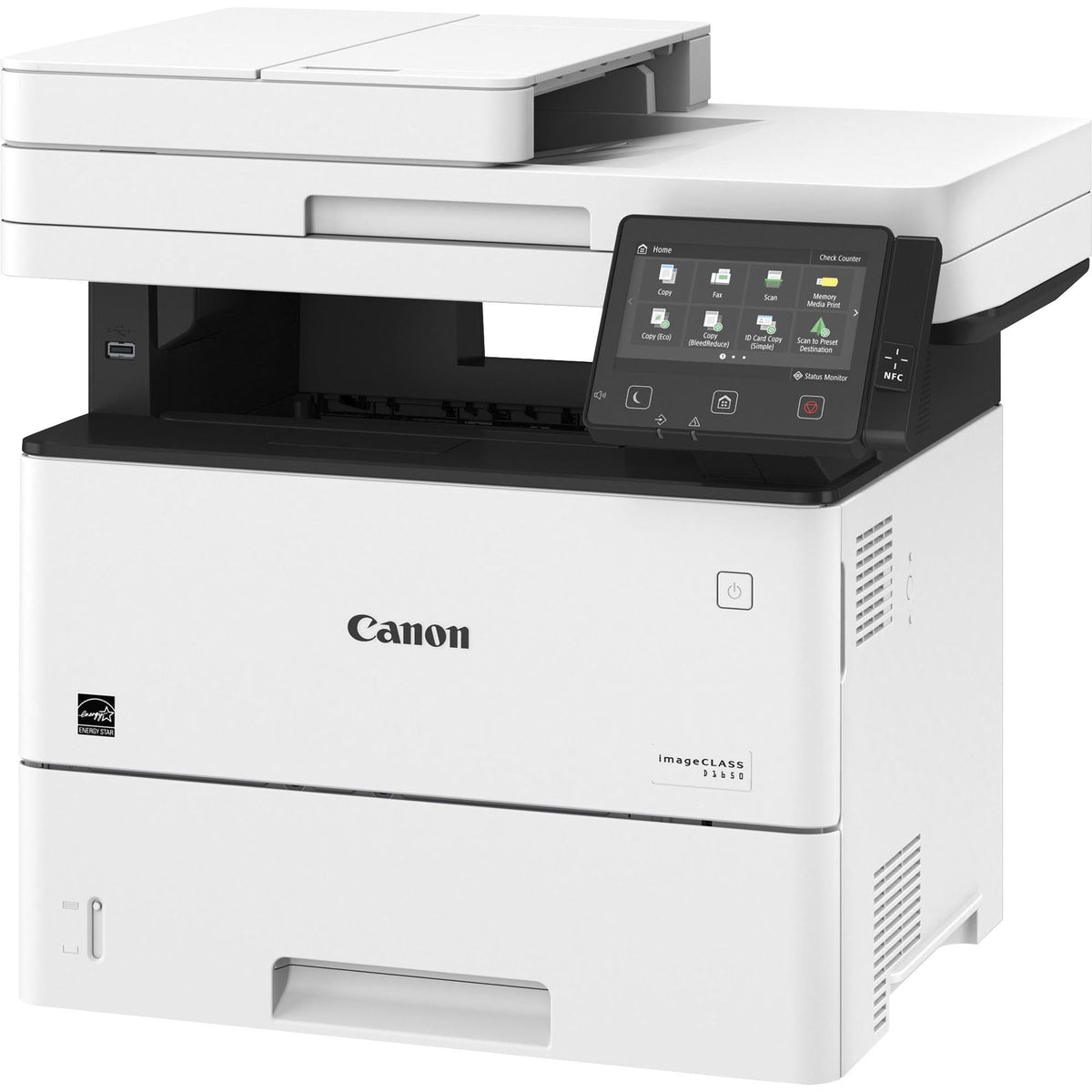 Canon imageCLASS D1650 Wireless Laser Multifunction Printer - Monochrome - Copier/Fax/Printer/Scanner - 45 ppm Mono Prin