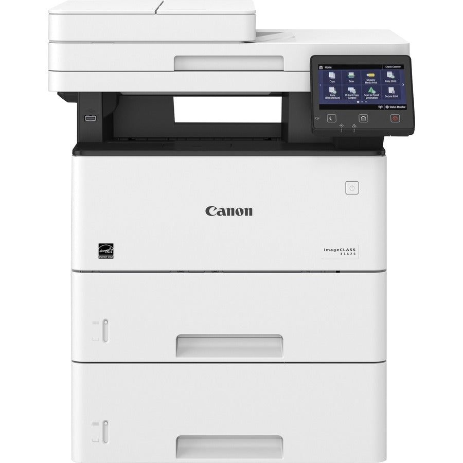 Canon imageCLASS D1620 Wireless Laser Multifunction Printer - Monochrome - Copier/Printer/Scanner - 45 ppm Mono Print - 