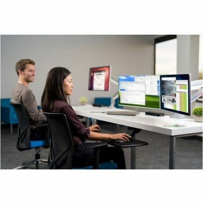 Kensington SmartFit Mounting Arm for Monitor, Flat Panel Display, Curved Screen Display - Landscape/Portrait - Height Ad