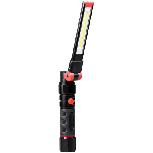 Dorcy Ultra HD Series Foldable Flashlight - LED - 500 lm Lumen - 3 x AAA - Battery - Impact Resistant, Water Resistant -
