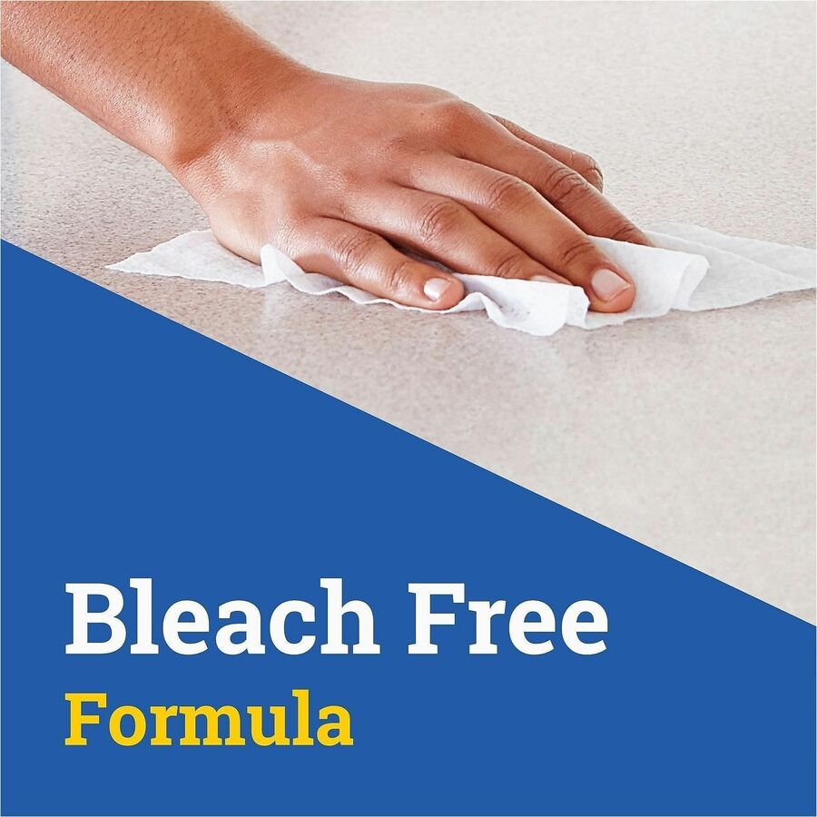 CloroxPro™ Disinfecting Wipes - For Multipurpose - Fresh Scent - 7" Length x 7" Width - Bleach-free, Pre-moistened, Anti