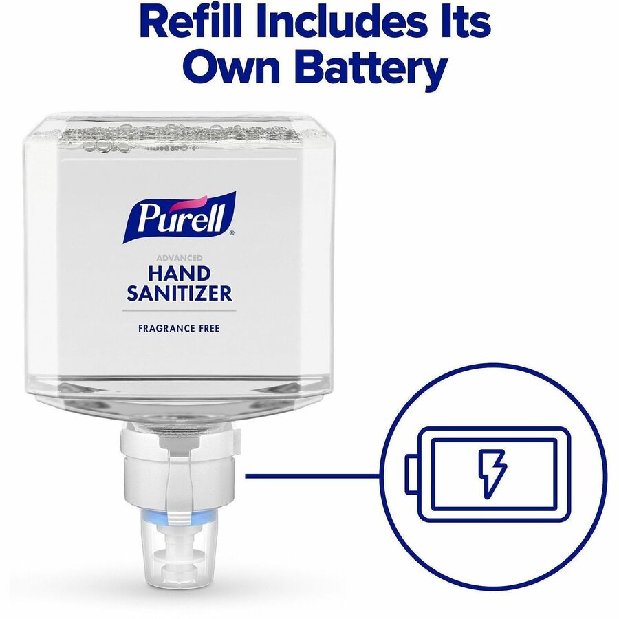 PURELL® Advanced Hand Sanitizer Foam Refill - Clean Scent - 1.27 quart - Touchless Dispenser - Kill Germs - Hand - Clear