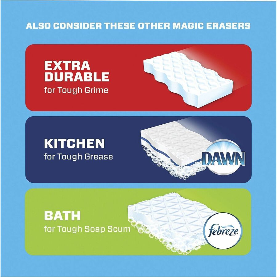 Mr. Clean Magic Eraser Pads - For Multipurpose - Pad - 6 / Carton