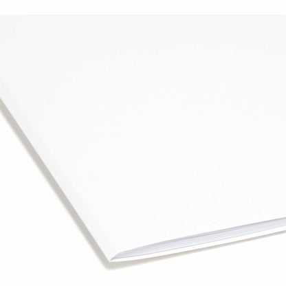 Smead SuperTab 1/3 Tab Cut Letter Recycled Top Tab File Folder - 8 1/2" x 11" - 3/4" Expansion - Assorted Tab Position -