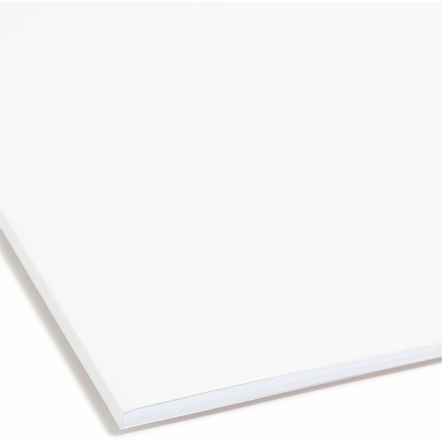 Smead 1/3 Tab Cut Letter Recycled Fastener Folder - 8 1/2" x 11" - 3/4" Expansion - 2 x Prong K Style Fastener - 2" Fast