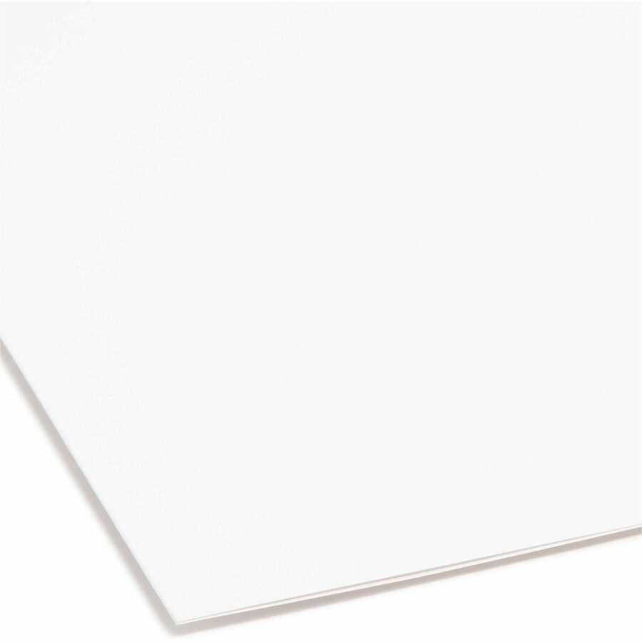 Smead 1/3 Tab Cut Letter Recycled Fastener Folder - 8 1/2" x 11" - 3/4" Expansion - 2 x Prong K Style Fastener - 2" Fast