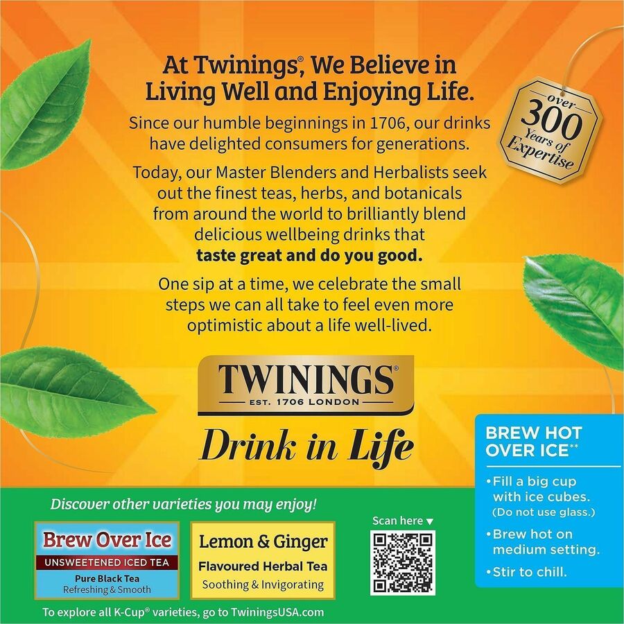Twinings of London Tea Green Tea K-Cup - 24 / Box